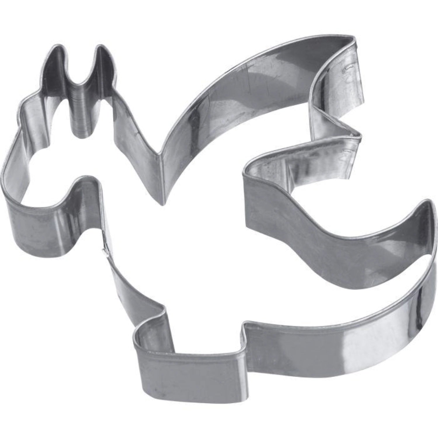 Ausstechform Drache mit Flügel von Westmark, 6 cm groß, ideal für kreative Plätzchen in Drachenform, perfekt für Kindergeburtstage und fantasievolle Backprojekte.