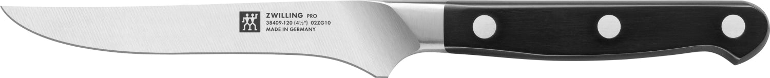 Hochwertiges 4er Set Steakmesser von Zwilling Pro, ideal für präzises Schneiden und ein elegantes Esserlebnis bei jedem Steakgericht.