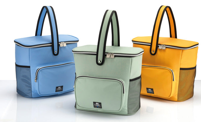 Stylische BE COOL Kühltasche in Mintgrün (10,5 l) – perfekt für Ausflüge, hält Getränke kühl und ist ein echter Hingucker!