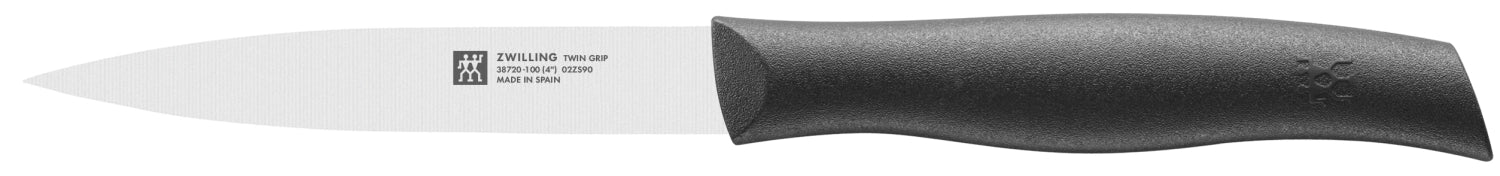 Zwei-teiliges Rüstset in elegantem Schwarz von Zwilling Kitchen, designed für komfortables und sicheres Arbeiten in der Küche.