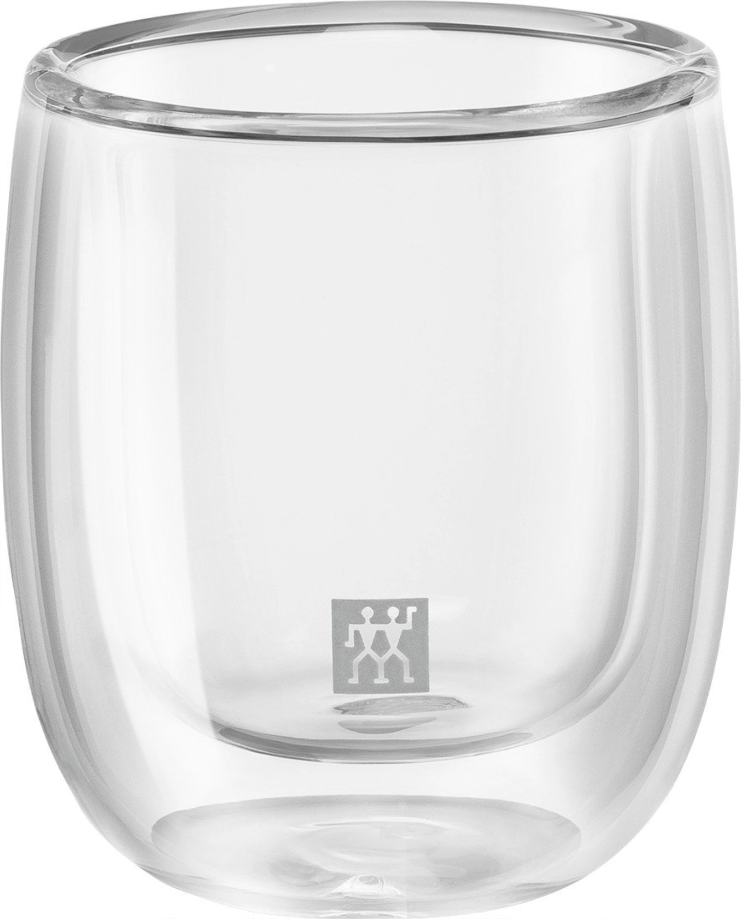 Doppelwandige Espressogläser im 2er Set von Zwilling Kitchen, 80 ml, ideal für stilvolles Kaffeetrinken und optimale Temperaturhaltung.