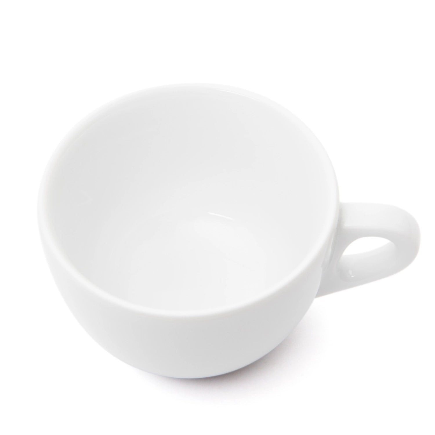 Elegante weiße Cappuccino Obertasse von Ancap, ideal für stilvolle Kaffeepausen. Perfekte Größe von 0.26lt für aromatischen Genuss.