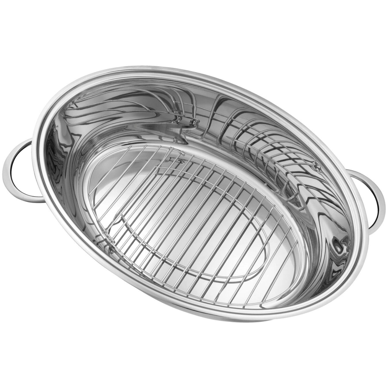 Der Zwilling Plus Multi-Roaster ist ein eleganter Schmortopf, perfekt für die Zubereitung und Präsentation von herzhaften Speisen.