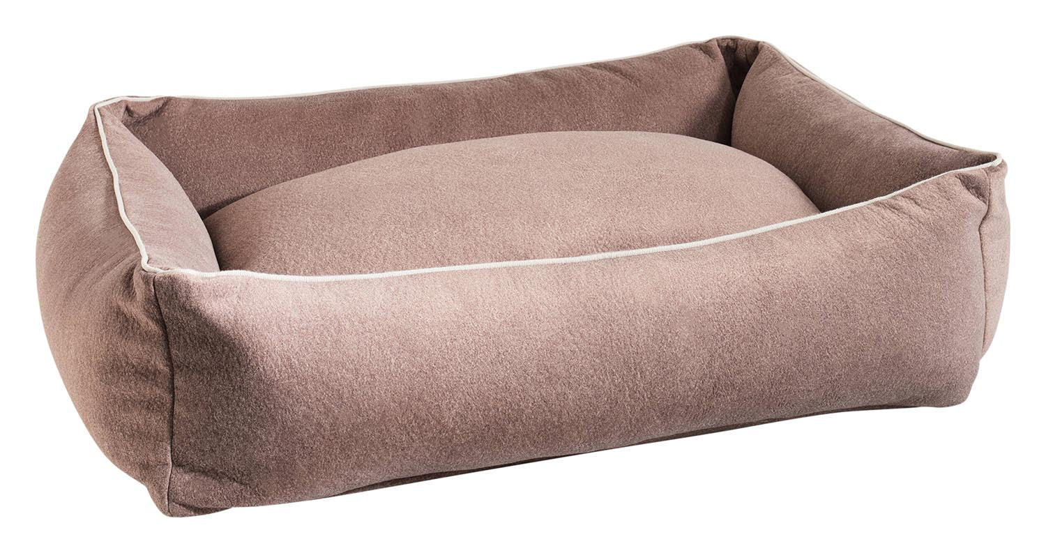 Elegantes LABONI Hundebett Classic Buffalo L aus hochwertigem Leder, ideal für große Hunde. Bequem und stilvoll für jeden Wohnraum.