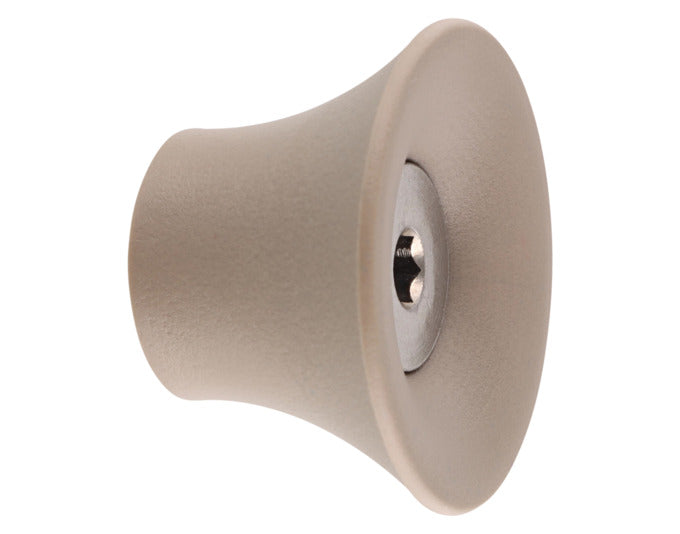Stylischer WAGNER Wandhaken Tulip in taupe (ø 37x24 mm) – ideal für die praktische und dekorative Aufbewahrung in jedem Raum.