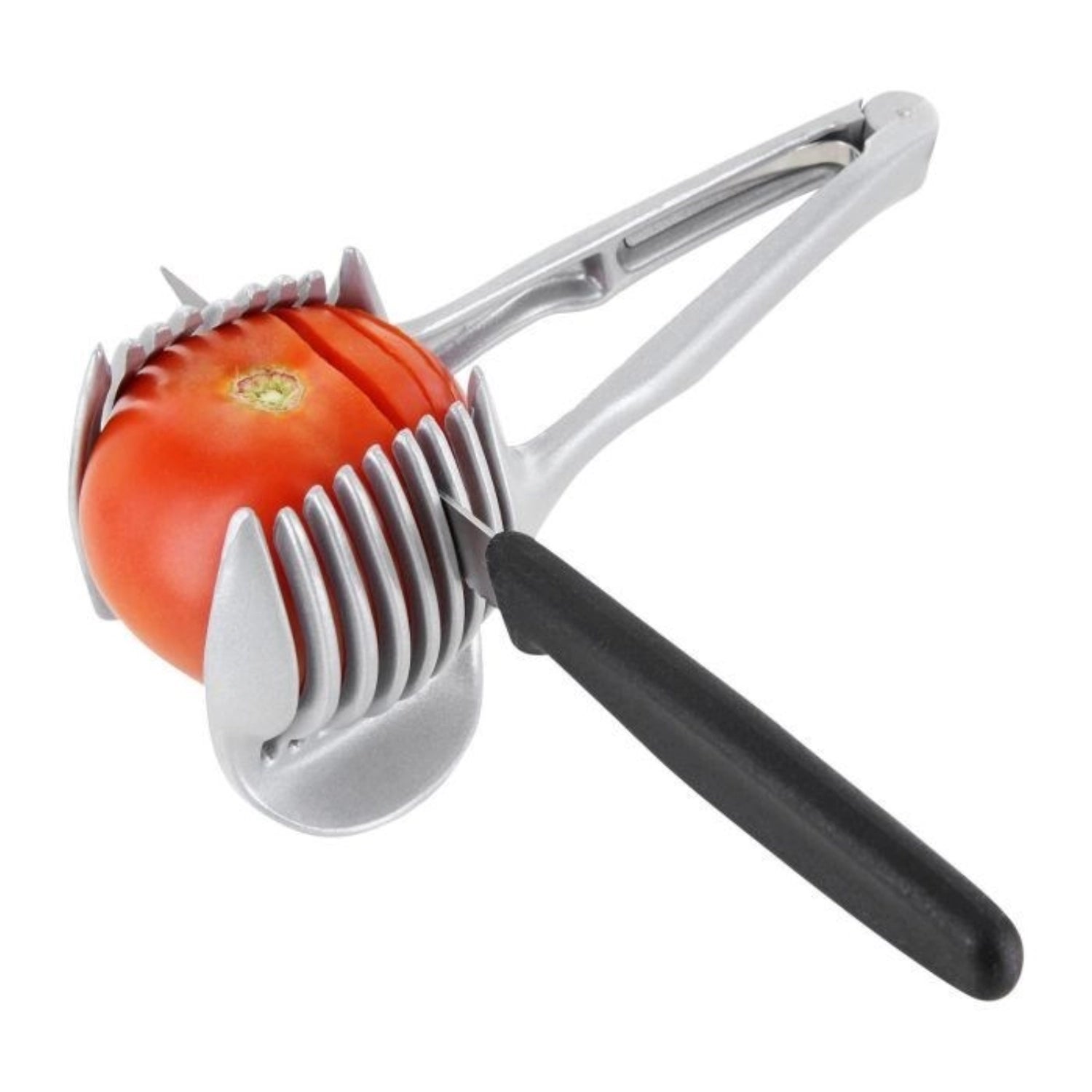 Hochwertige Tomatenzange Tomatex von Westmark, 22.5x8.3x4.5cm, ideal zum einfachen Handhaben und Servieren von saftigen Tomaten, ergonomisches Design.