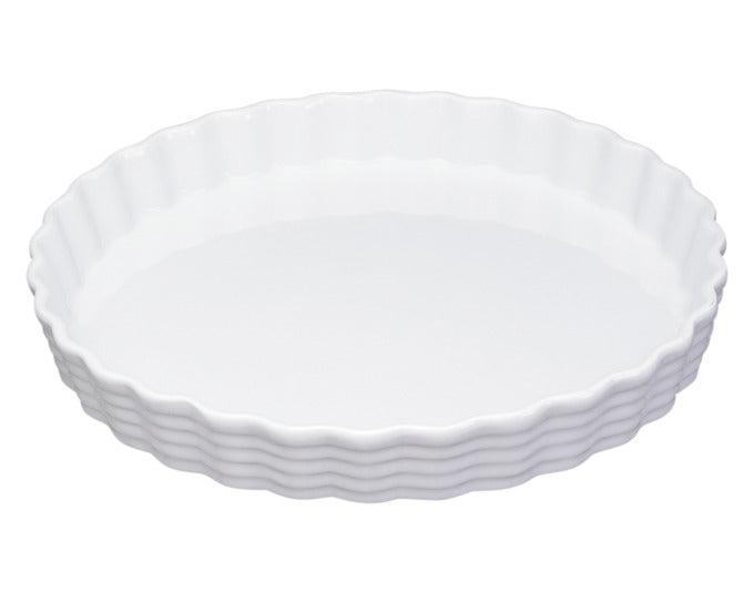 Elegante KÜCHENPROFI Tortenform Burgund in Weiß, Ø 24 cm – perfekt für köstliche Torten und müheloses Backen.