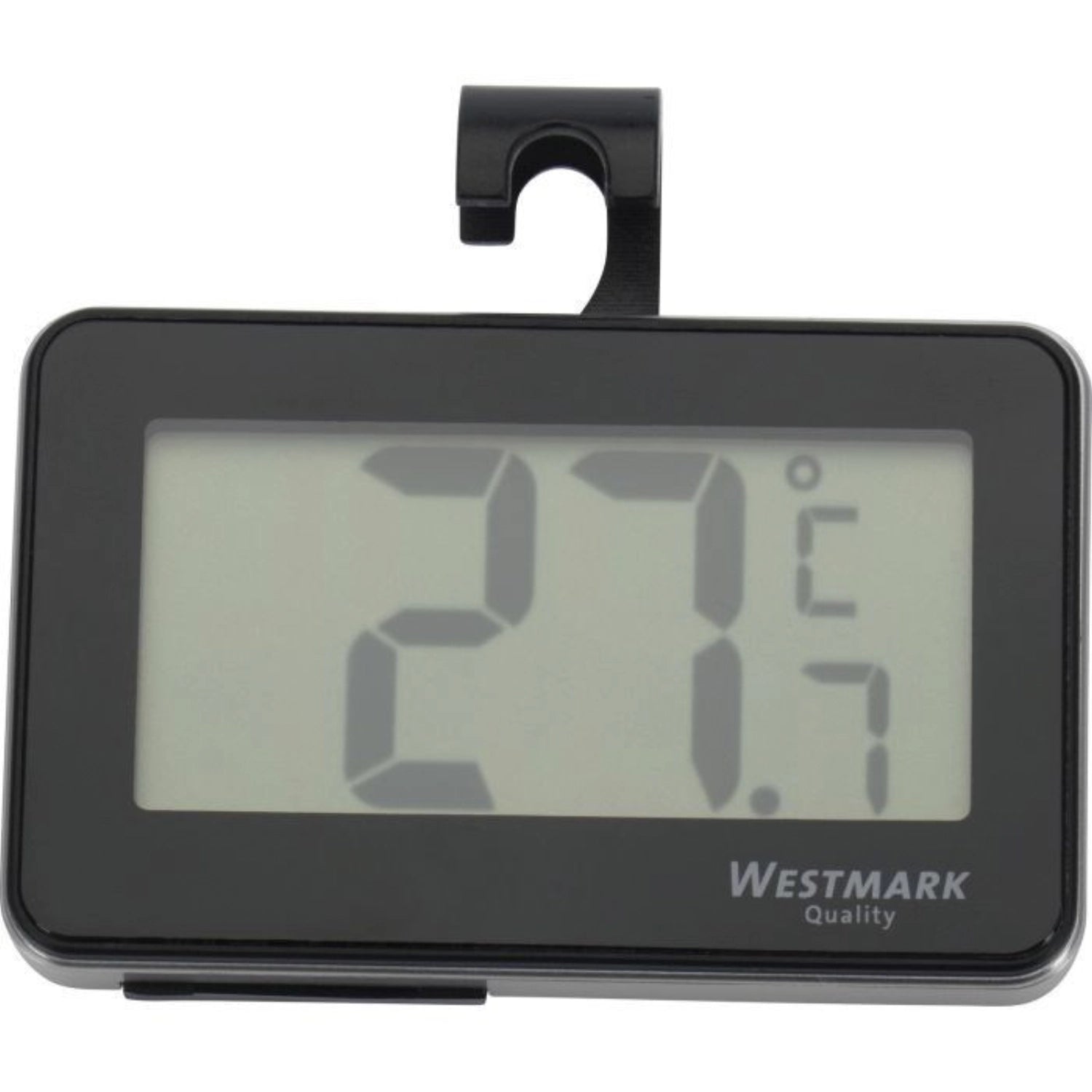 Praktisches Kühlschrankthermometer von Westmark zur genauen Überwachung der Temperatur in Kühlschränken und Gefriertruhen.