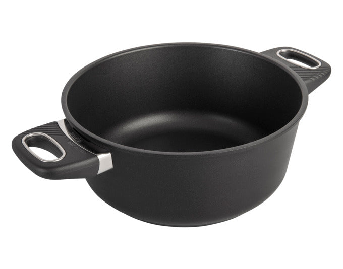 GASTROLUX Bratentopf Biotan hoch, ø 24 cm, hochwertiger Bräter für gesundes Kochen, stilvolles Design, ideal für vielseitige Gerichte.