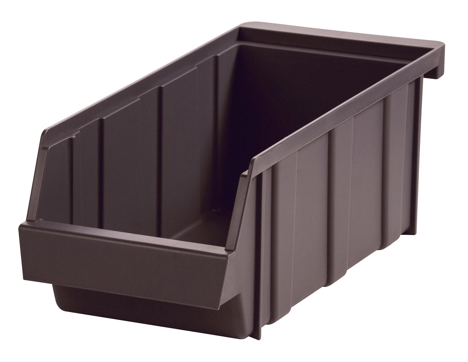 Elegante Besteckbox in Braun von Cambro, Maße 13x30,5x11 cm, ideal für die organisierte Aufbewahrung von Besteck in der Küche.