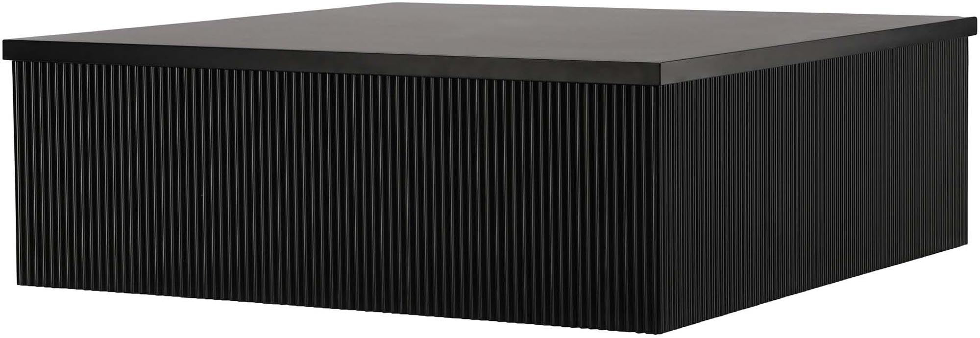 Eleganter Lenox Couchtisch in zeitlosem Schwarz von Venture Home, ideal für gemütliche Abende und stilvolle Einrichtung.