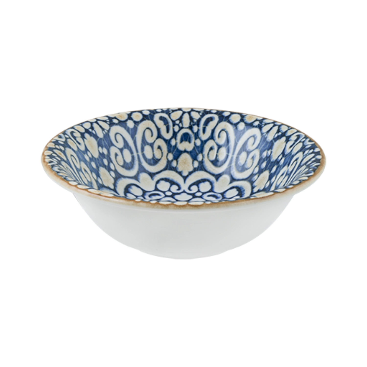 Stilvolle Alhambra Gourmet Schale mit einem Durchmesser von 16 cm und 400 ml Volumen, ideal für Servieren und Dekorieren.