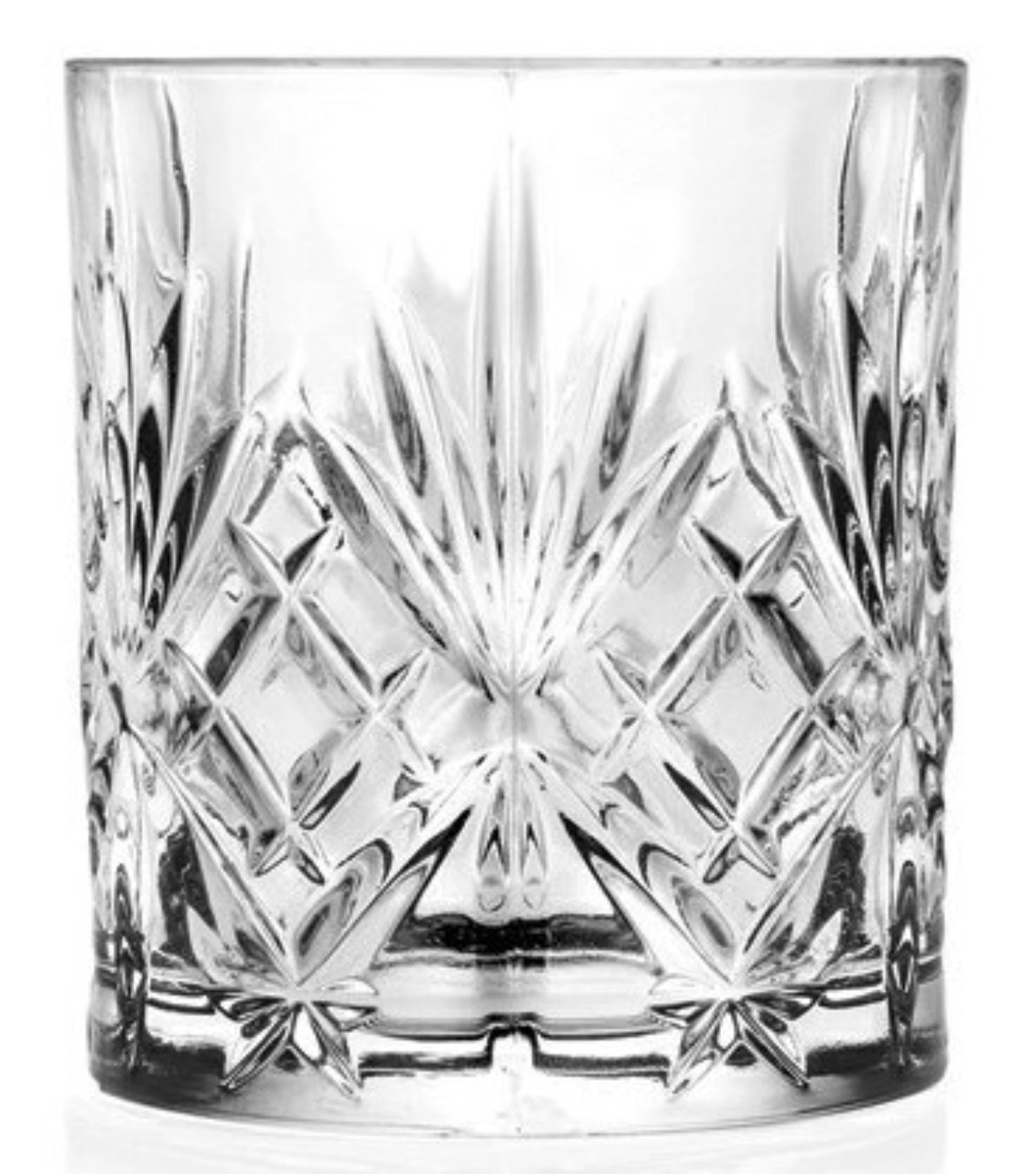 Elegantes 6er Set Melodia Liqueur Tumbler aus hochwertigem RCR-Glas, ideal für stilvolle Liqueur-Genüsse, Höhe 6 cm, Füllvolumen 8 cl.