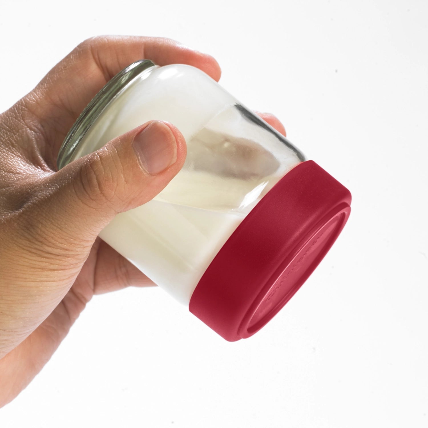 Set aus 4 hermetisch verschlossenen Vorratsgläsern von Cuisipro, perfekt für die stilvolle Aufbewahrung von Lebensmitteln und Gewürzen.