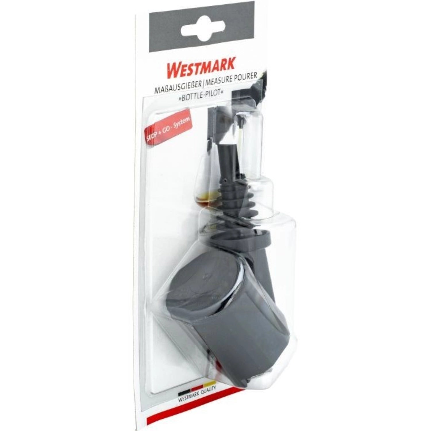 Eleganter Ausgiesser Bottle Pilot 2cl von Westmark, ideal für exaktes Dosieren von Getränken und Saucen, für jede Feier geeignet.