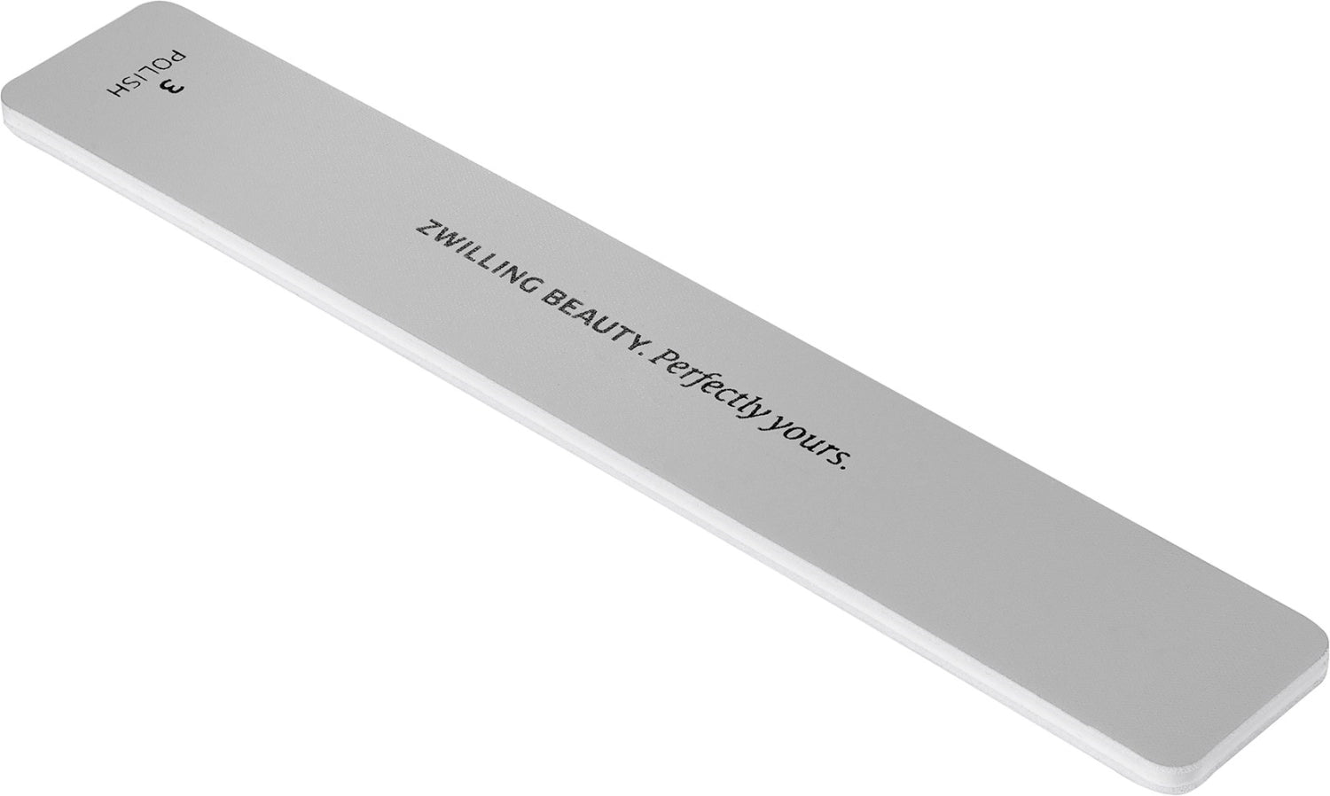 Hochwertige Polierfeile von Zwilling Beauty, 20.3x7.3 cm, perfekt für die Pflege und das Finish Ihrer Nägel für ein makelloses Aussehen.