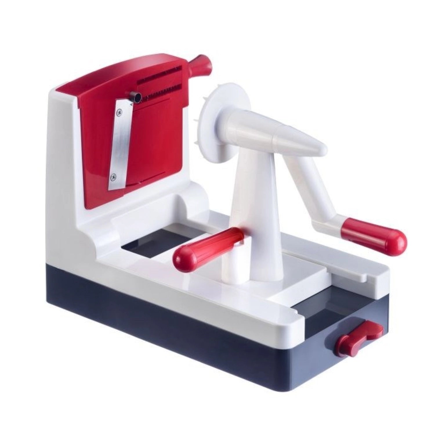Praktischer Gemüseschneider Spiro Plus von Westmark, 27x13.3x19cm, perfekt zum Zubereiten von spiralförmigem Gemüse für abwechslungsreiche und gesunde Mahlzeiten.