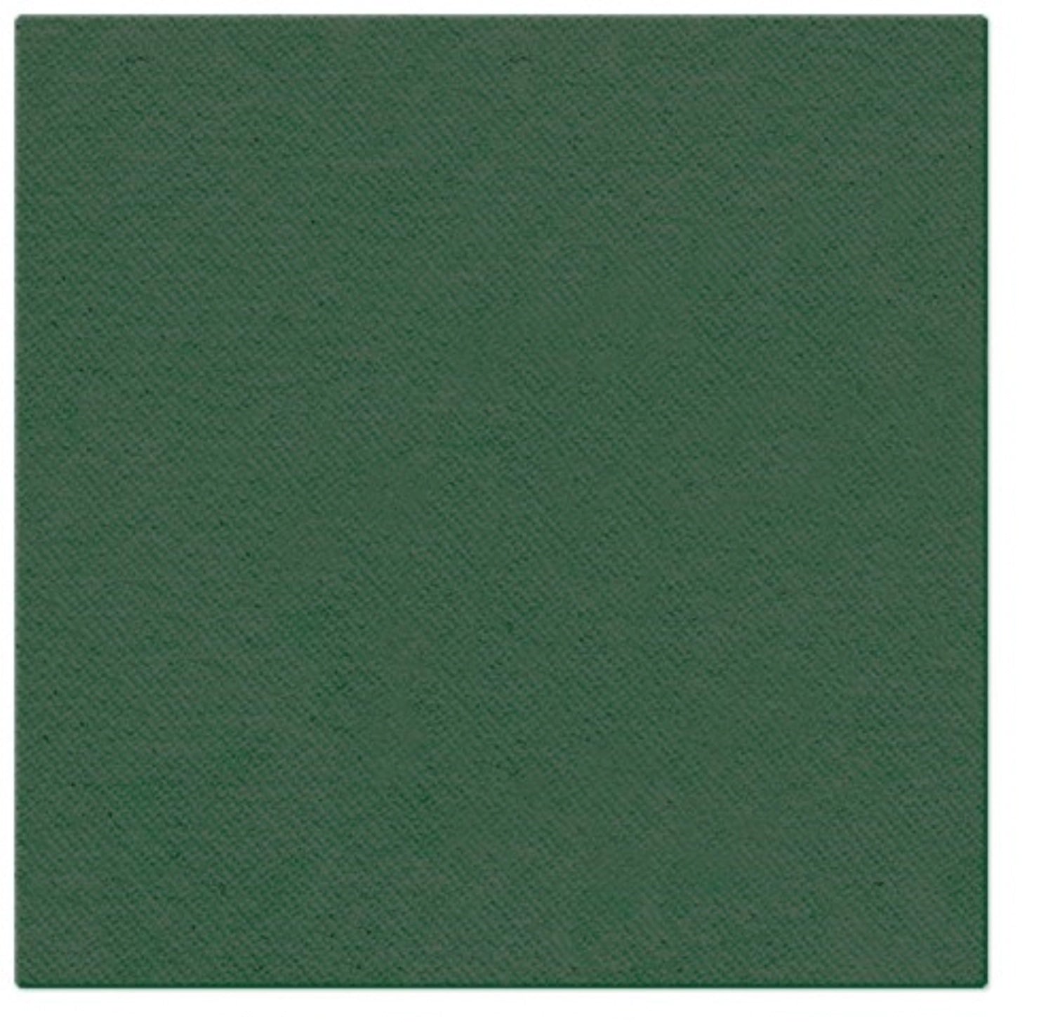 Servietten Dinner 50x Unifarbe dunkelgrün, 40x40cm in Grün präsentiert im Onlineshop von KAQTU Design AG. Servietten ist von PAW