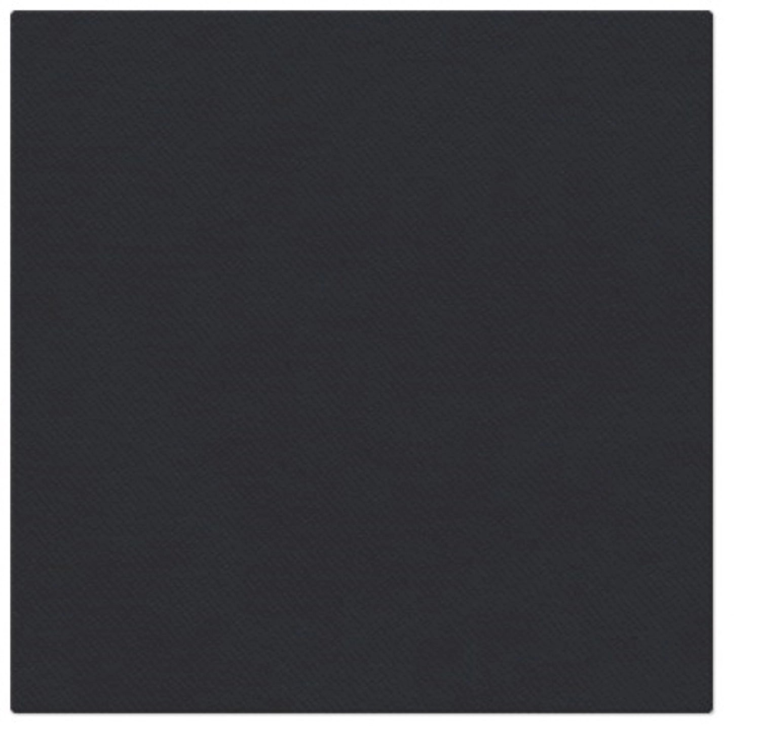 Servietten Dinner 50x Unifarbe schwarz, 40x40cm in Schwarz präsentiert im Onlineshop von KAQTU Design AG. Servietten ist von PAW