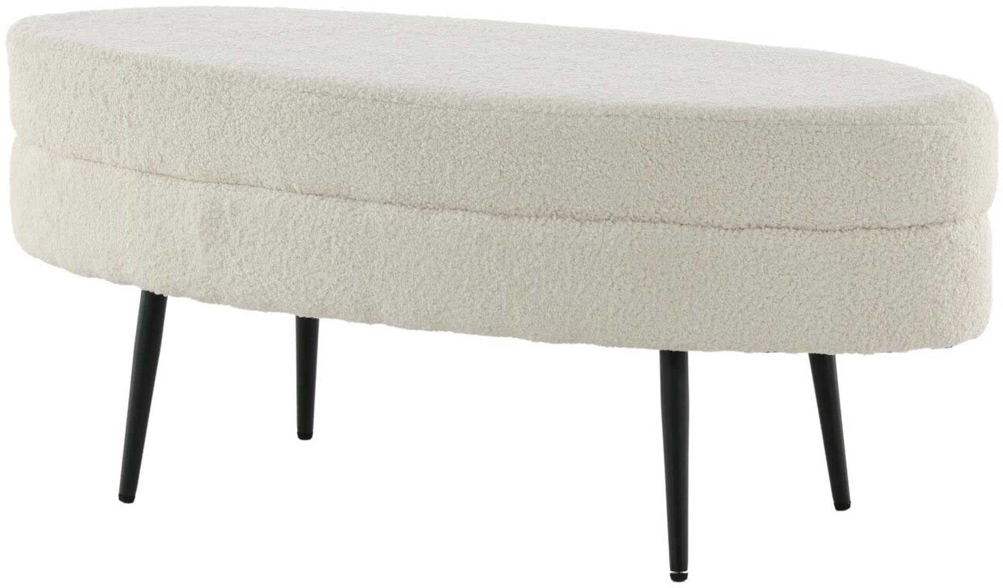 Eleganter Otto Ottoman von Venture Home, ideal als Sitzgelegenheit oder Fußablage, verleiht jedem Raum einen modernen Touch.