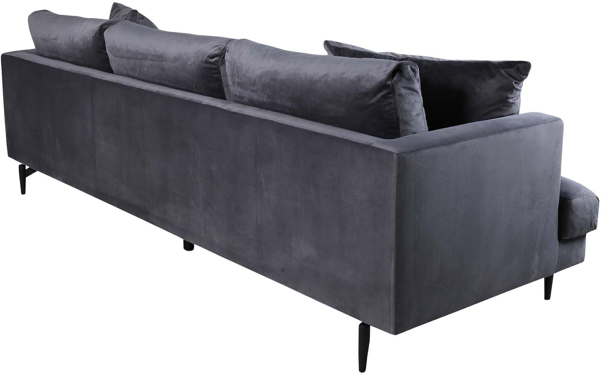 Das Sofia Sofa von Venture Home: Stilvolles 3er Sofa in edlem Cord, ideal für gemütliche Wohnräume und modernes Design.
