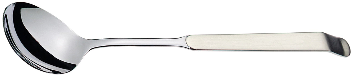 Kleiner Buffet Salatlöffel von Amefa, 24 cm, aus hochwertigem 18/10 Edelstahl, ideal für elegante Salatservierungen und besondere Anlässe.