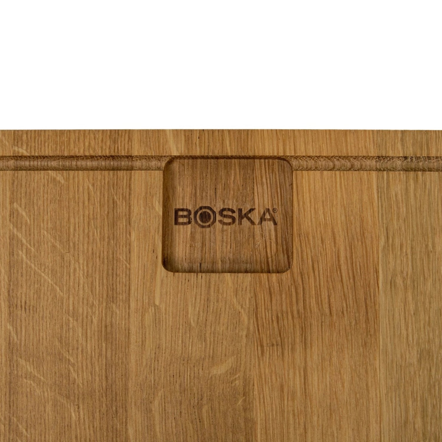 Hochwertiges Servierbrett "Friends" von Boska, aus edlem Holz, 39x28x2.2cm, ideal für gesellige Anlässe und stilvolles Anrichten von Speisen.