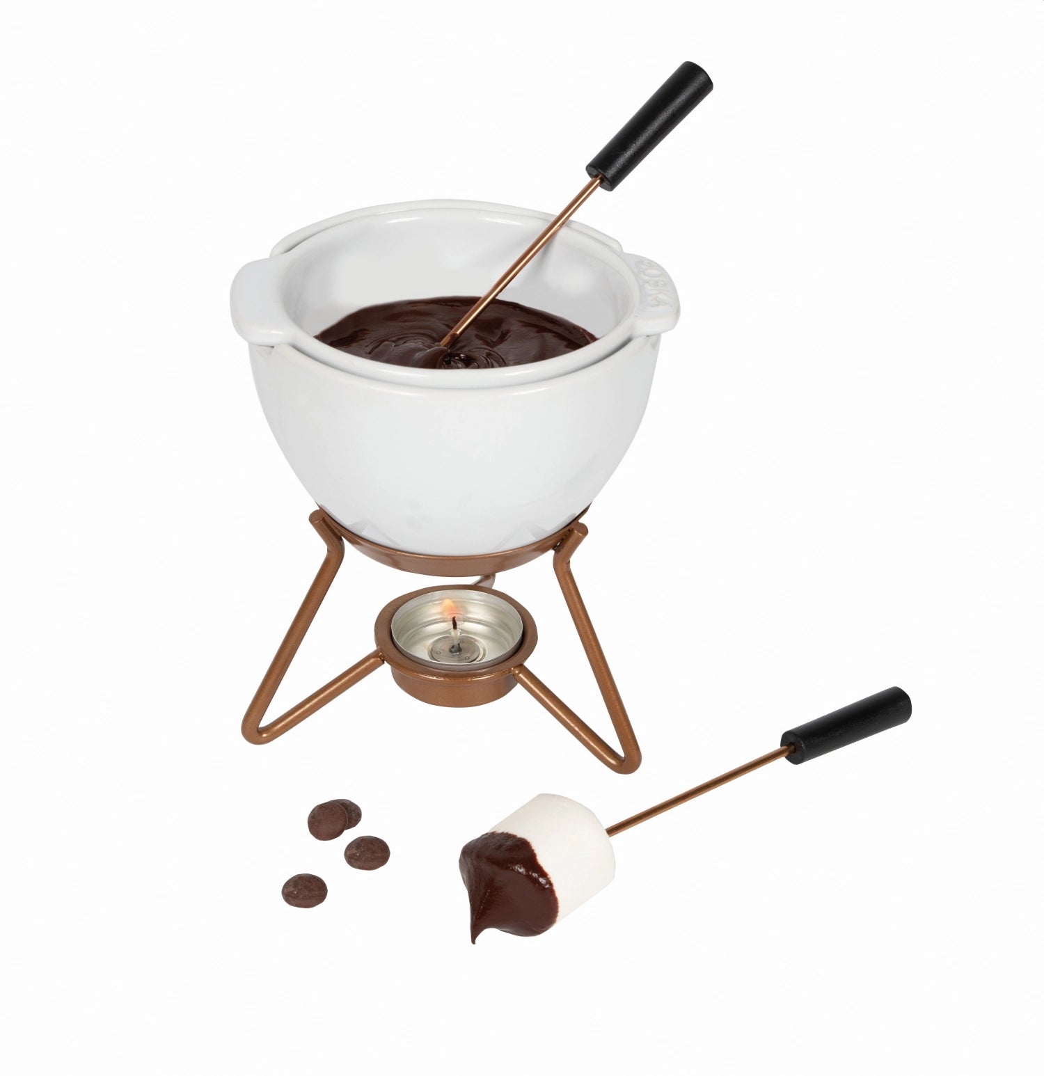 Eleganter Lager Nachttisch von Ferm Living, aus hochwertigem Material, ideal als Beistelltisch für Schlafzimmer oder Wohnzimmer.