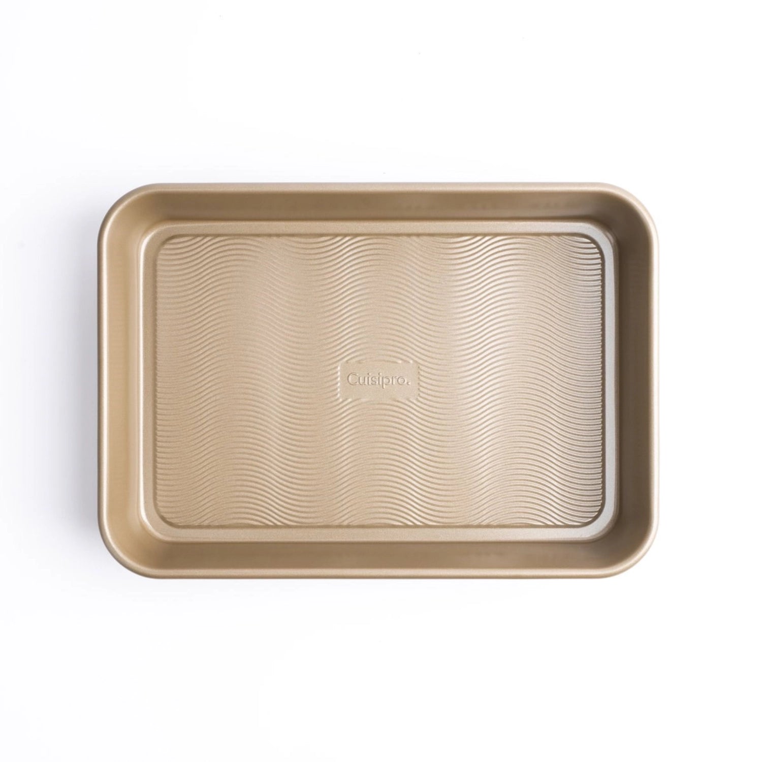 Hochwertiger Cuisipro Bräter aus 0,8 mm Edelstahl (34,25x24x6,25 cm) – perfekt für schmackhafte Brat- und Schmorgerichte.