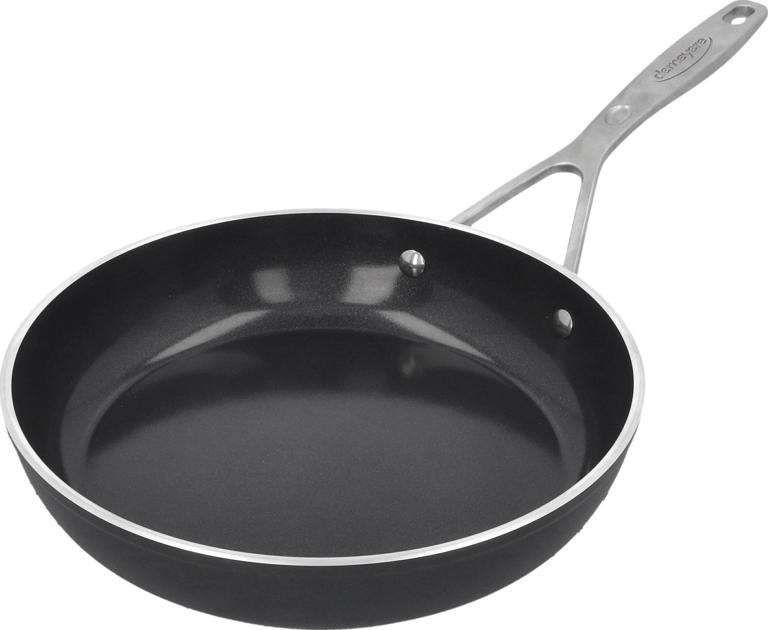 Hochwertige 20 cm Bratpfanne Alu Industry 3 von Demeyere mit effektiver Antihaftbeschichtung für gesundes Kochen und einfache Reinigung.