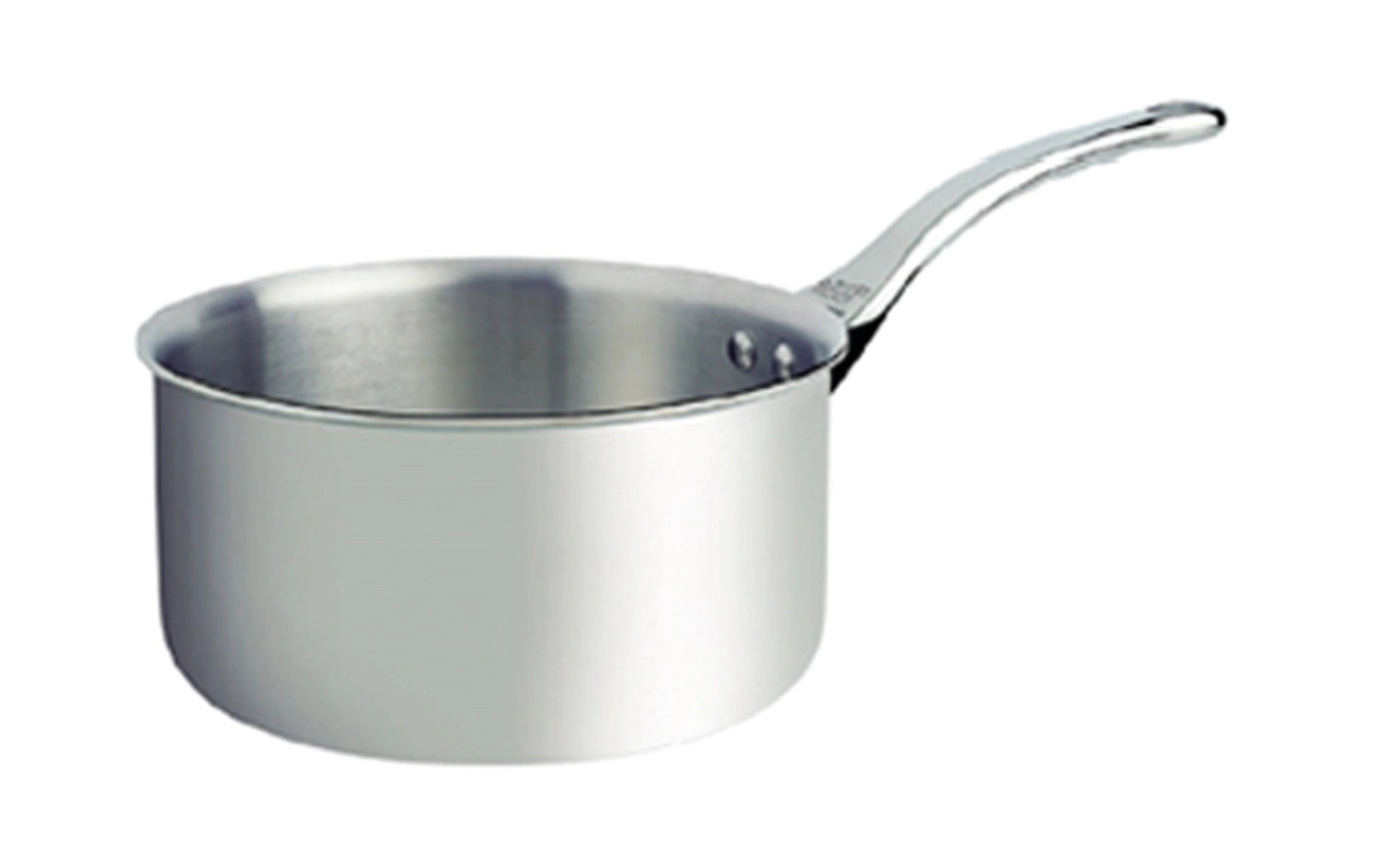 Elegante AFFINITY Stielkasserolle Ø 16 cm von de Buyer, perfekt für Induktionsherde, sorgt für gleichmäßige Hitze und vielseitige Einsatzmöglichkeiten in der Küche.
