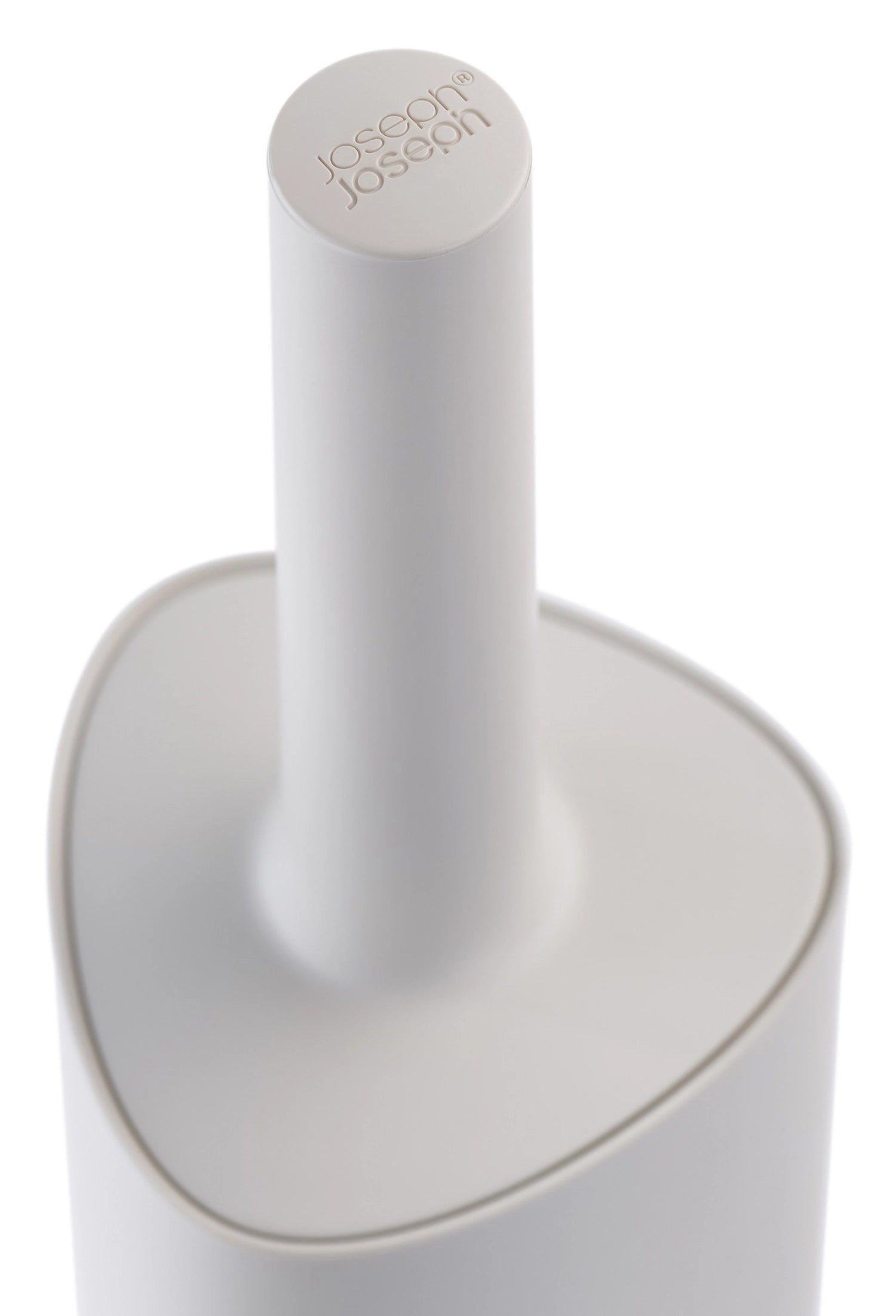 Moderne Toilettenbürste Flex 360 in ecru von Joseph Joseph, ideal für gründliche Reinigung dank innovativem, flexiblen Bürstenkopf.
