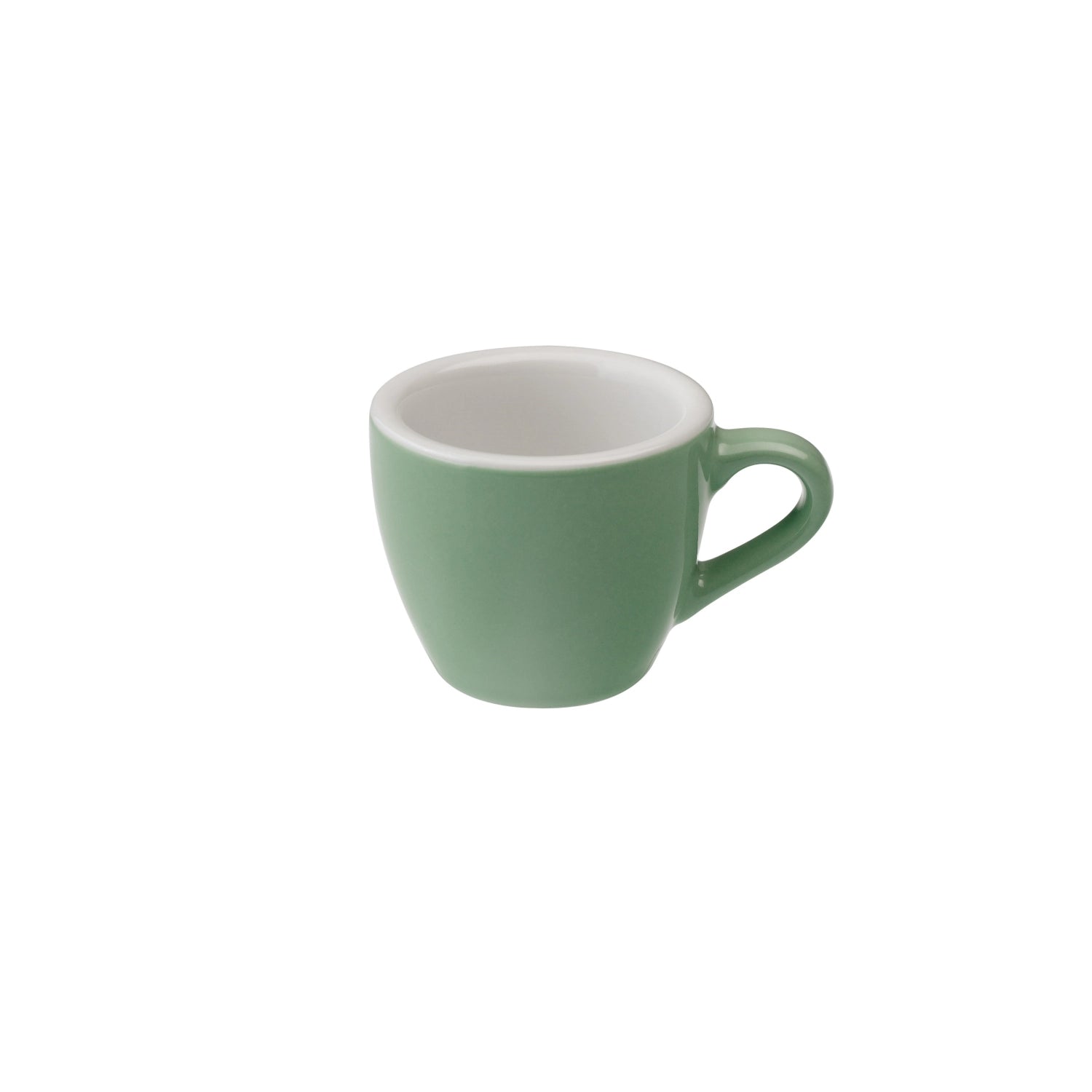 Stilvolle 80ml Egg Espresso Tasse von Loveramics, perfekt für aromatischen Espresso, vereint modernes Design und exzellente Verarbeitung.