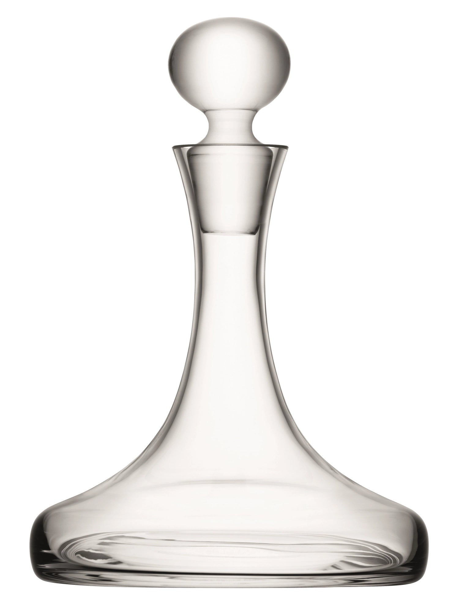Eleganter Bar Dekanter von LSA mit 1L Fassungsvermögen, aus klarem Glas, ideal für die stilvolle Präsentation von Spirituosen.