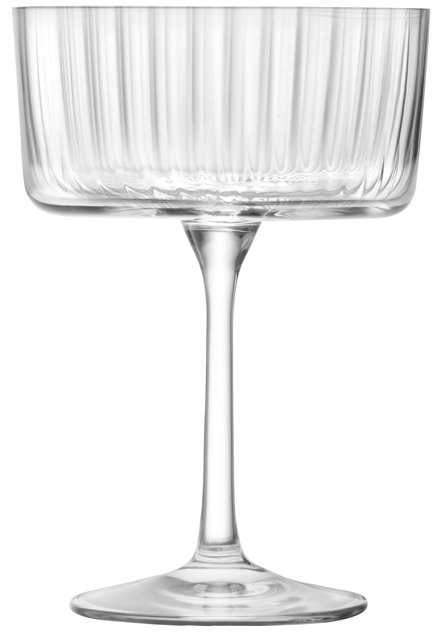 Elegantes 4-teiliges Set Gio Champagner- und Cocktailgläser von LSA, 230ml, perfekt für besondere Anlässe und stilvolle Getränke.