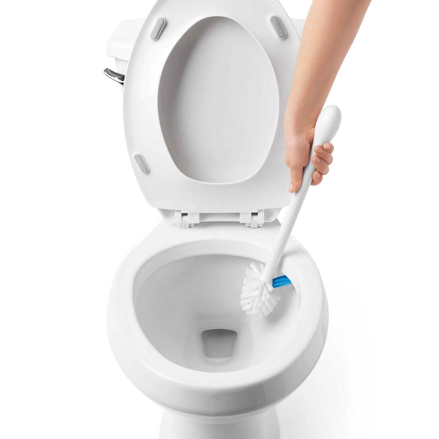 Ersatzkopf für die Good Grips WC-Bürste von OXO, hygienisch und effektiv, sorgt für gründliche Reinigung und Pflege der Toilette.