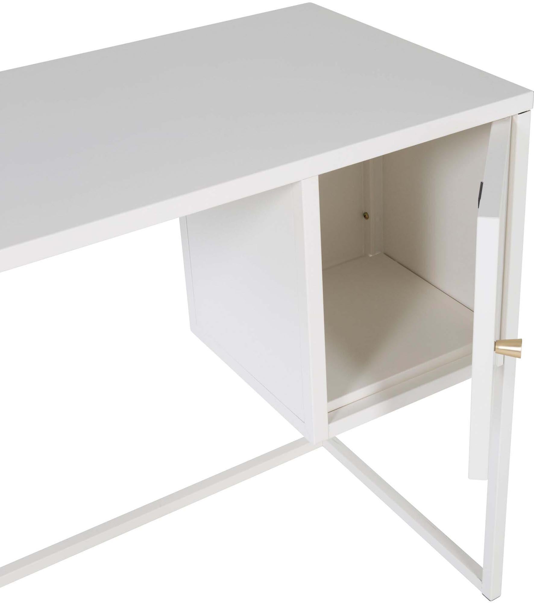 Moderner Will Schreibtisch von Venture Home mit elegantem Industriedesign, stabiler Konstruktion und cleveren Ablagemöglichkeiten für Ihr Arbeitsumfeld.