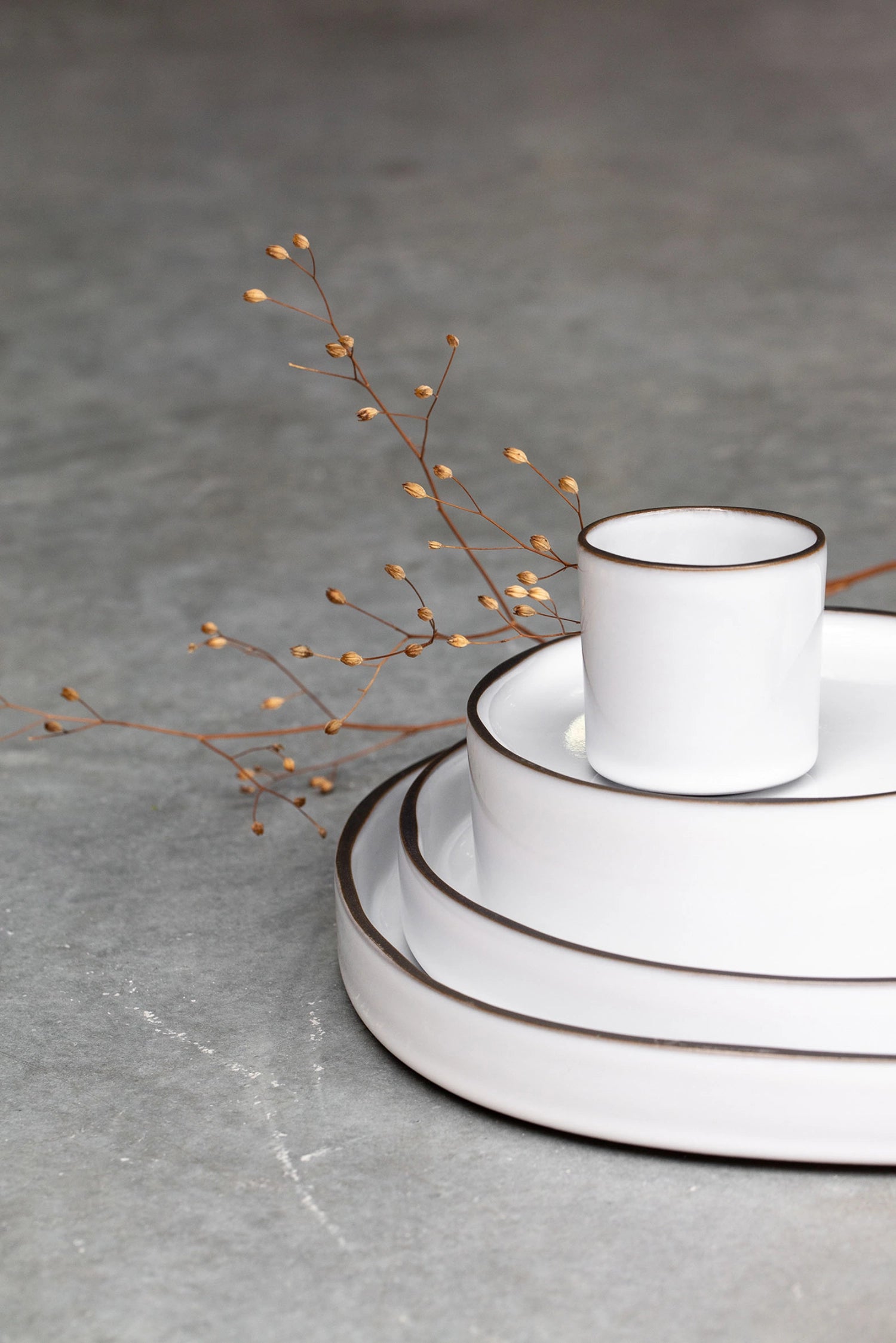 Elegante 8cl Espressotasse von Revol in sanftem Zimt, ideal für aromatische Espresso-Erlebnisse und festliche Gelegenheiten.