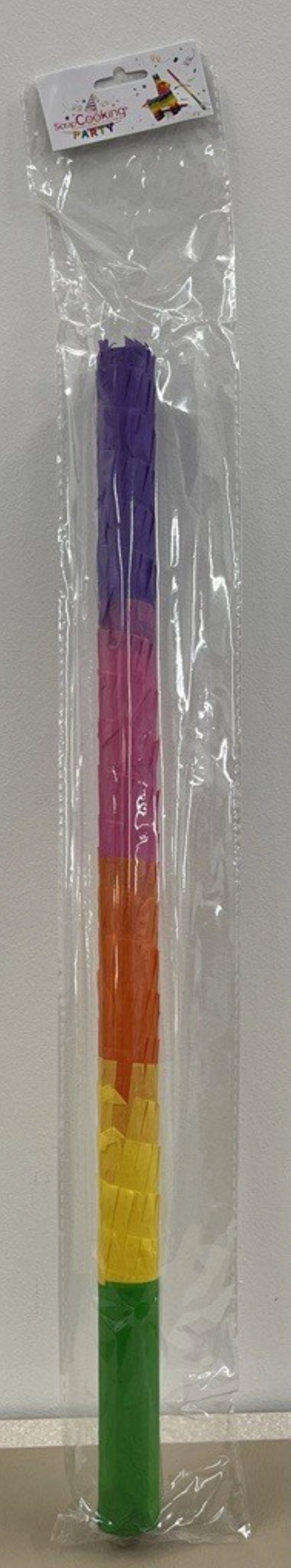 Bunter Piñata Stock von Scrap Cooking, ideal für Partys, 50 cm lang und 2,5 cm dick, sorgt für Spaß und Freude bei jedem Fest.