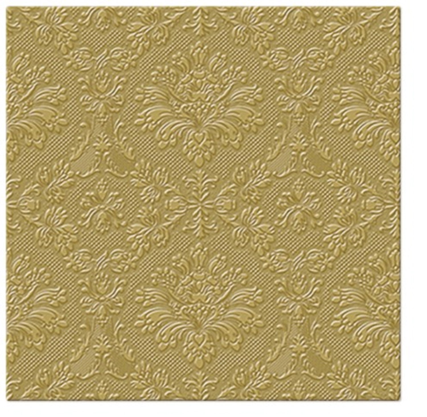 Servietten Lunch 20x Inspiration classic gold, 33x33cm in Gold präsentiert im Onlineshop von KAQTU Design AG. Servietten ist von PAW