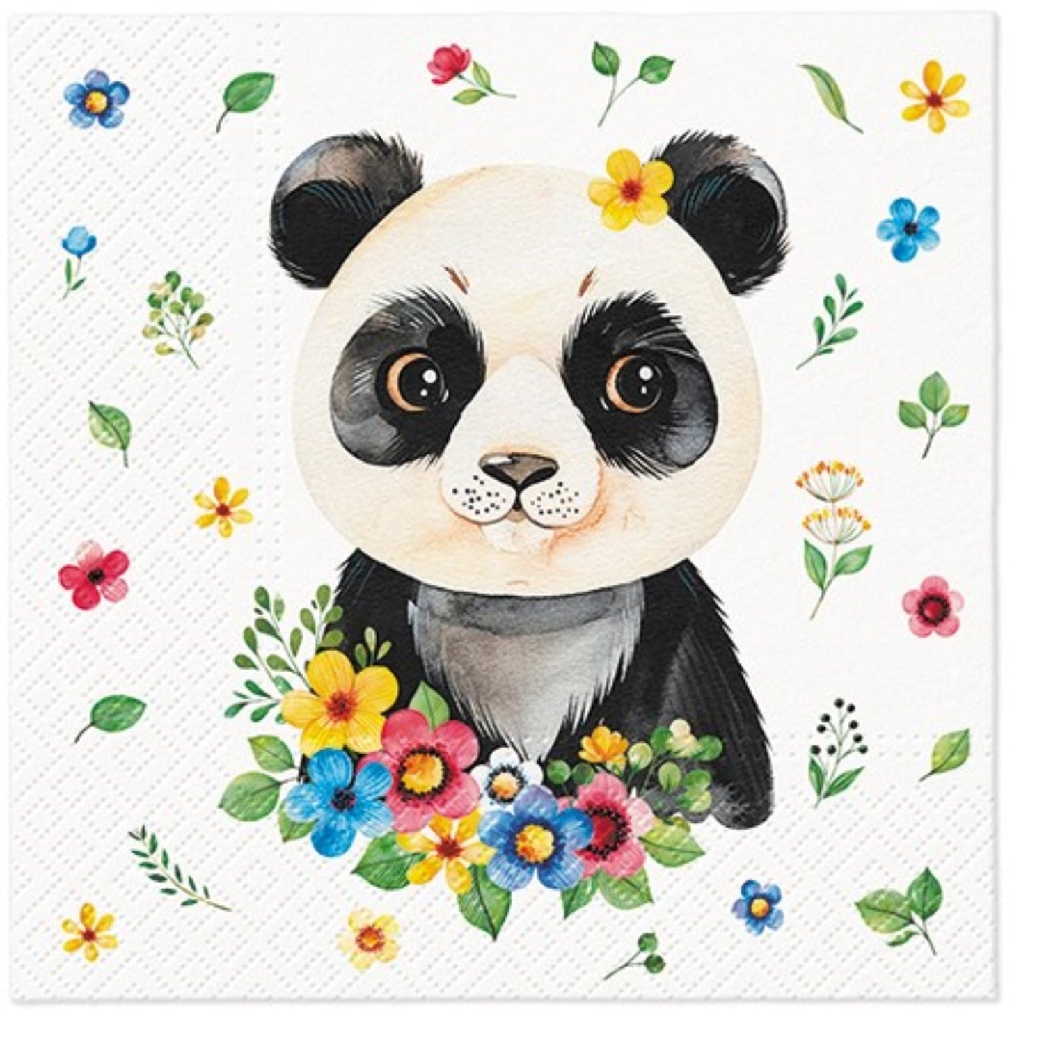 Servietten Lunch 20x Kids Panda, 33x33cm in Mehrfarbig präsentiert im Onlineshop von KAQTU Design AG. Servietten ist von PAW