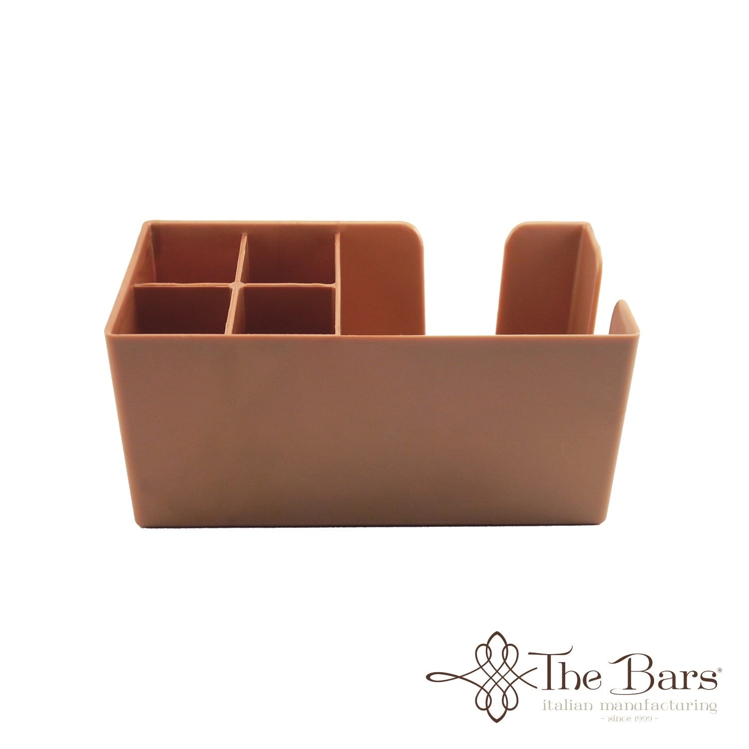 Stilvoller Bar Caddy aus Kupfer, ideal für die Aufbewahrung und Präsentation von Barzubehör, verleiht jedem Raum einen eleganten Touch.
