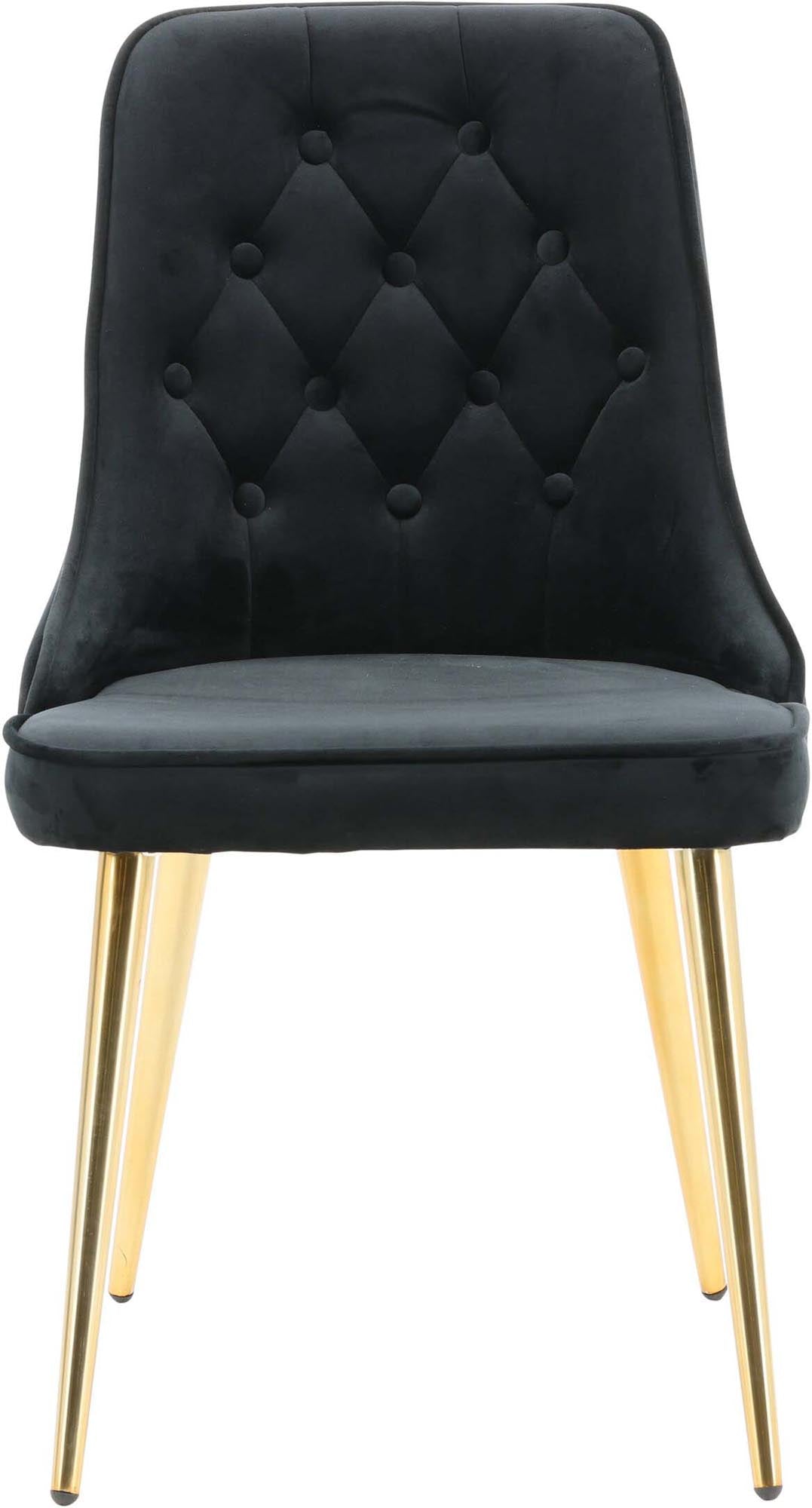 Eleganter Velvet Lyx Stuhl von Venture Home, gefertigt aus hochwertigem Samt, ideal für stilvolle Wohnräume und gemütliche Sitzgelegenheiten.