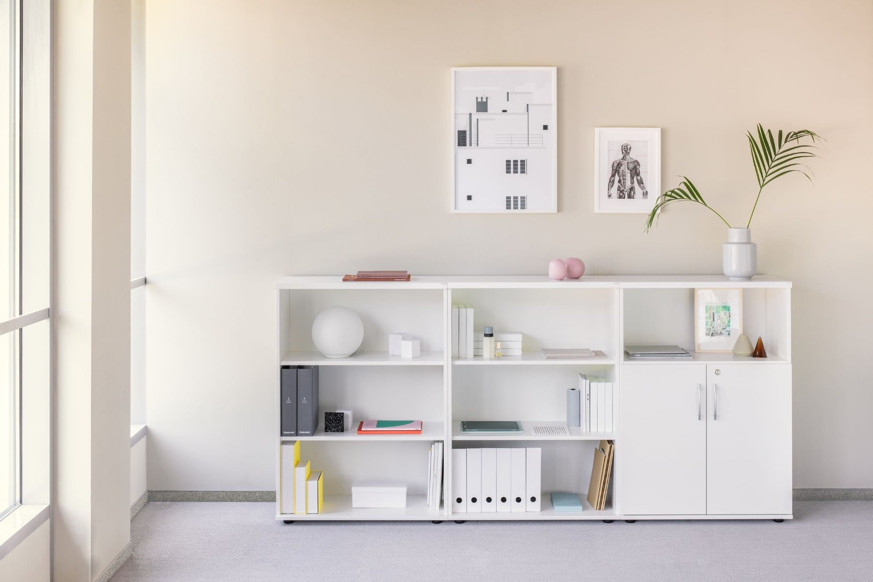 Standard A3508 - Regal in Eiche Natur präsentiert im Onlineshop von KAQTU Design AG. Standregal ist von Mdd