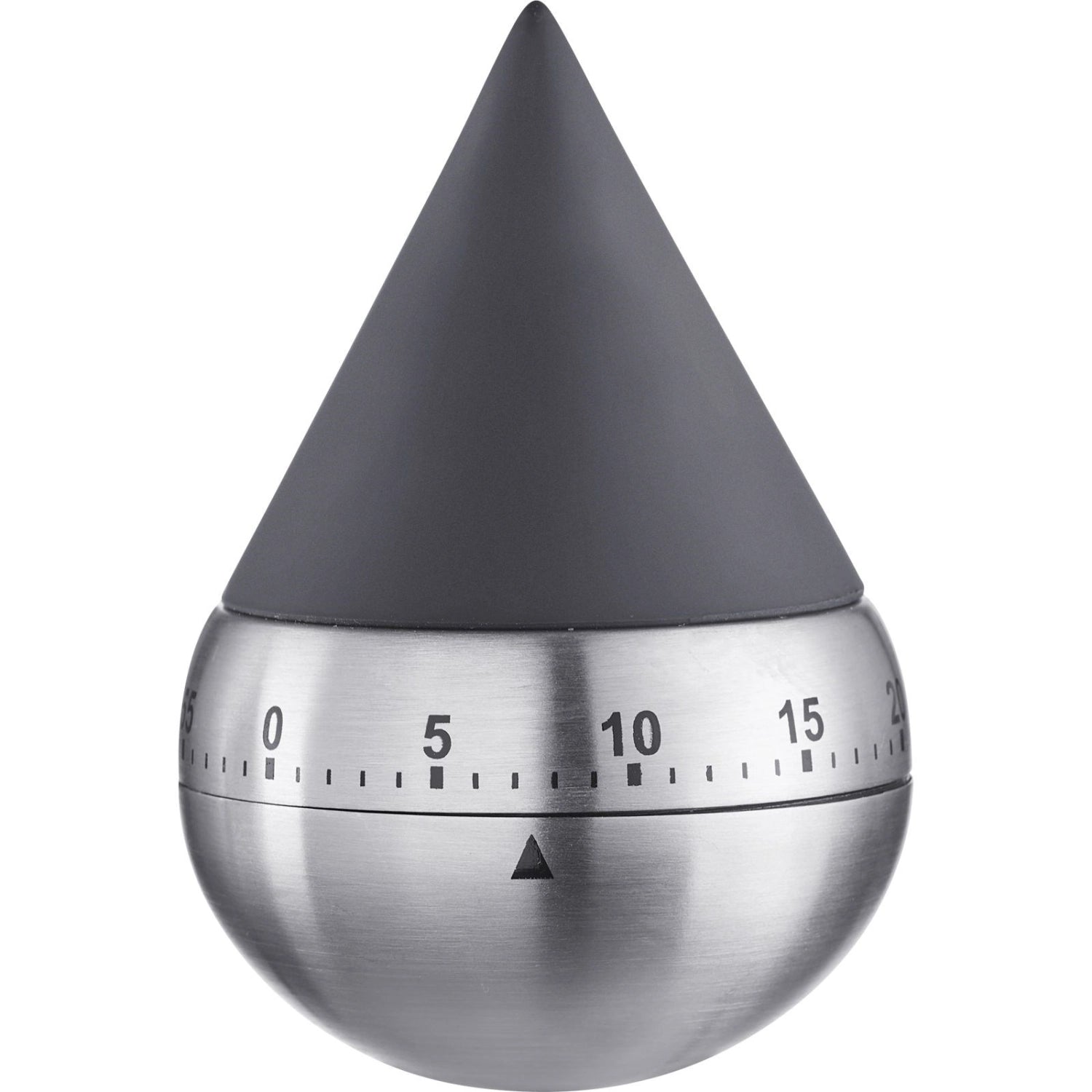 Praktischer mechanischer Timer Präsentia von Westmark, perfekt für die Küche, mit ansprechendem Metall-Finish und einfacher Handhabung.