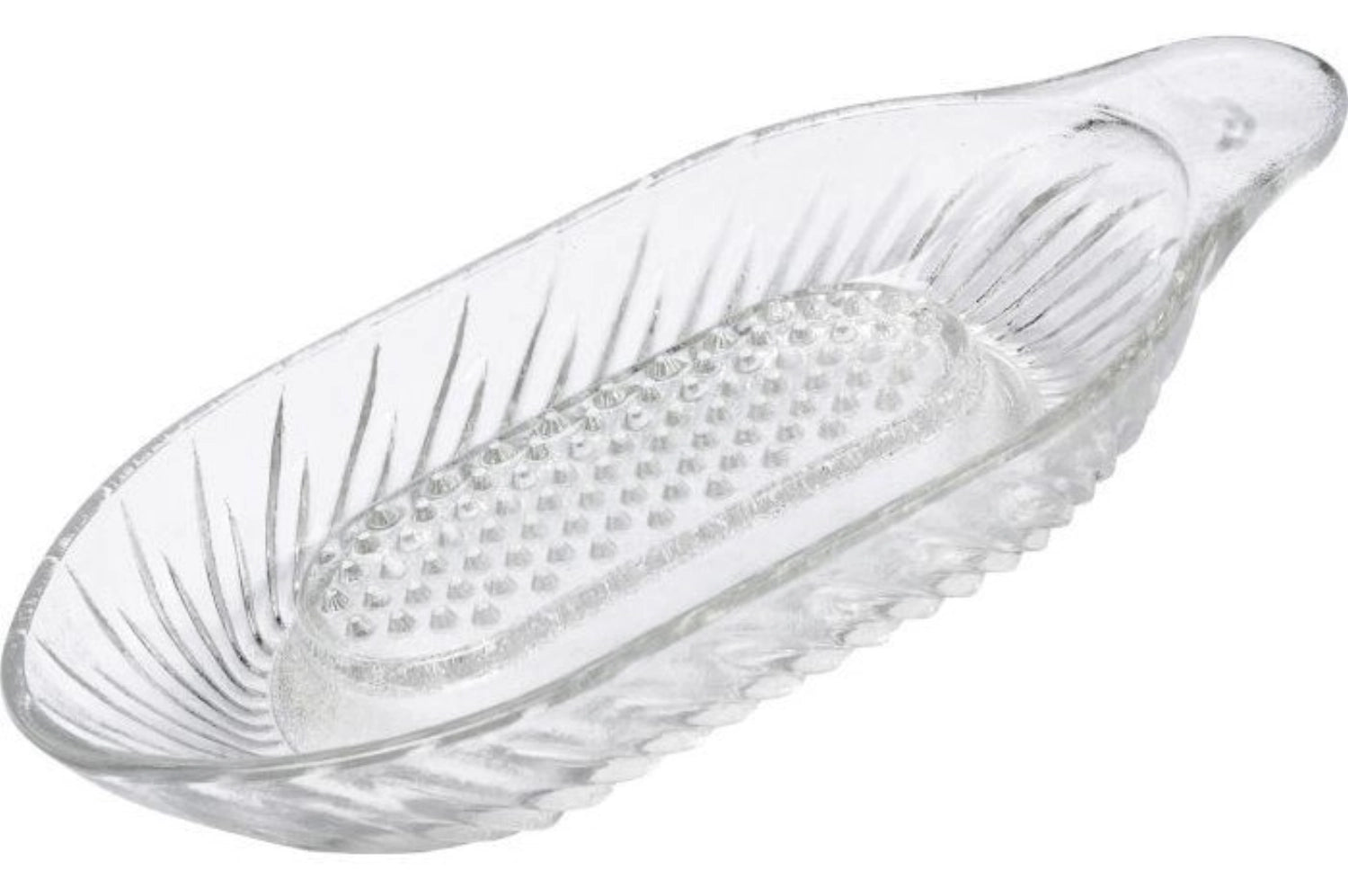 Praktische Apfelreibe aus Glas mit 140ml Fassungsvermögen von Westmark – ideal zum einfachen Reiben von Äpfeln und anderen Früchten.