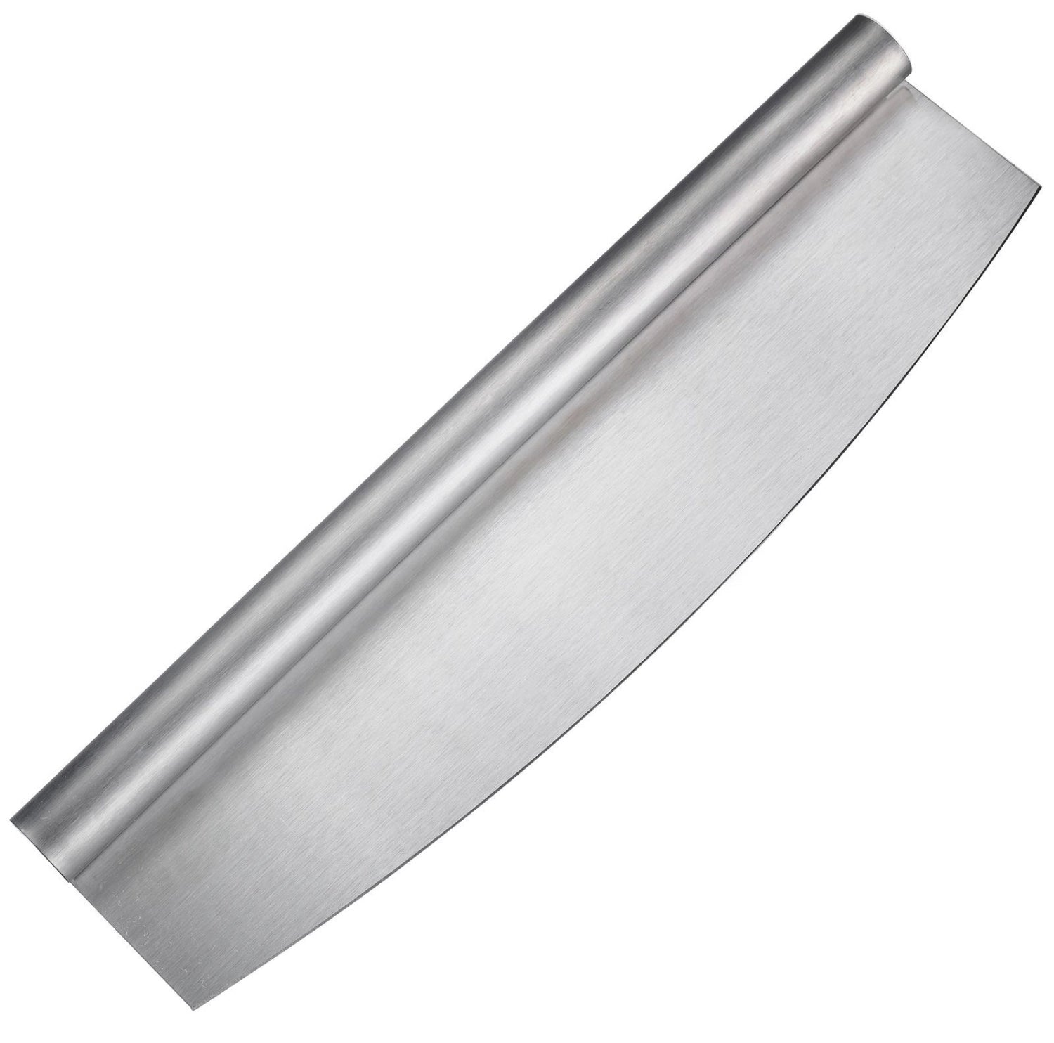 Effizientes Wiegemesser Easy von Westmark, ideal zum mühelosen Schneiden von Pizzen, ausgestattet mit ergonomischem Griff für besten Komfort.