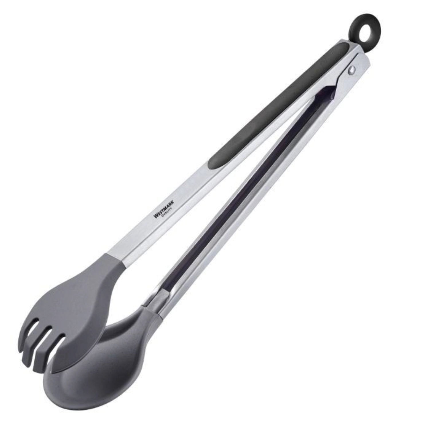 Buffetzange Round Silicone Maxi von Westmark, 32.5 cm, ideal zum Servieren von Speisen, mit rutschfestem Silikon und ergonomischem Design für einfachen Gebrauch.