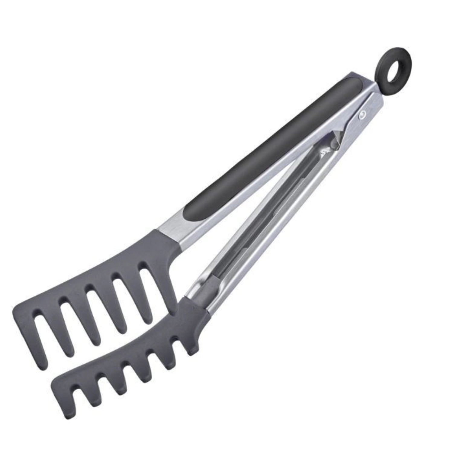Praktische Buffetzange Fork Silicone Mini von Westmark, 25,5 cm, ideal für das Servieren kleiner Portionen und Snacks auf Buffets.