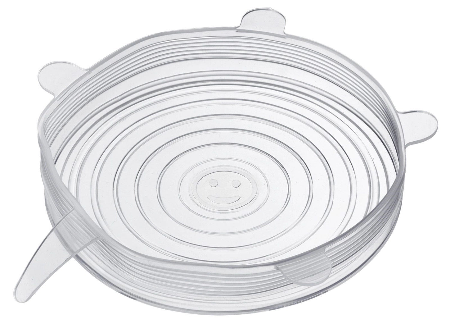 Praktisches 6er Set Silikon-Frischhaltedeckel in verschiedenen Größen, ideal zum Abdecken von Schalen und Töpfen, vielseitig und wiederverwendbar.